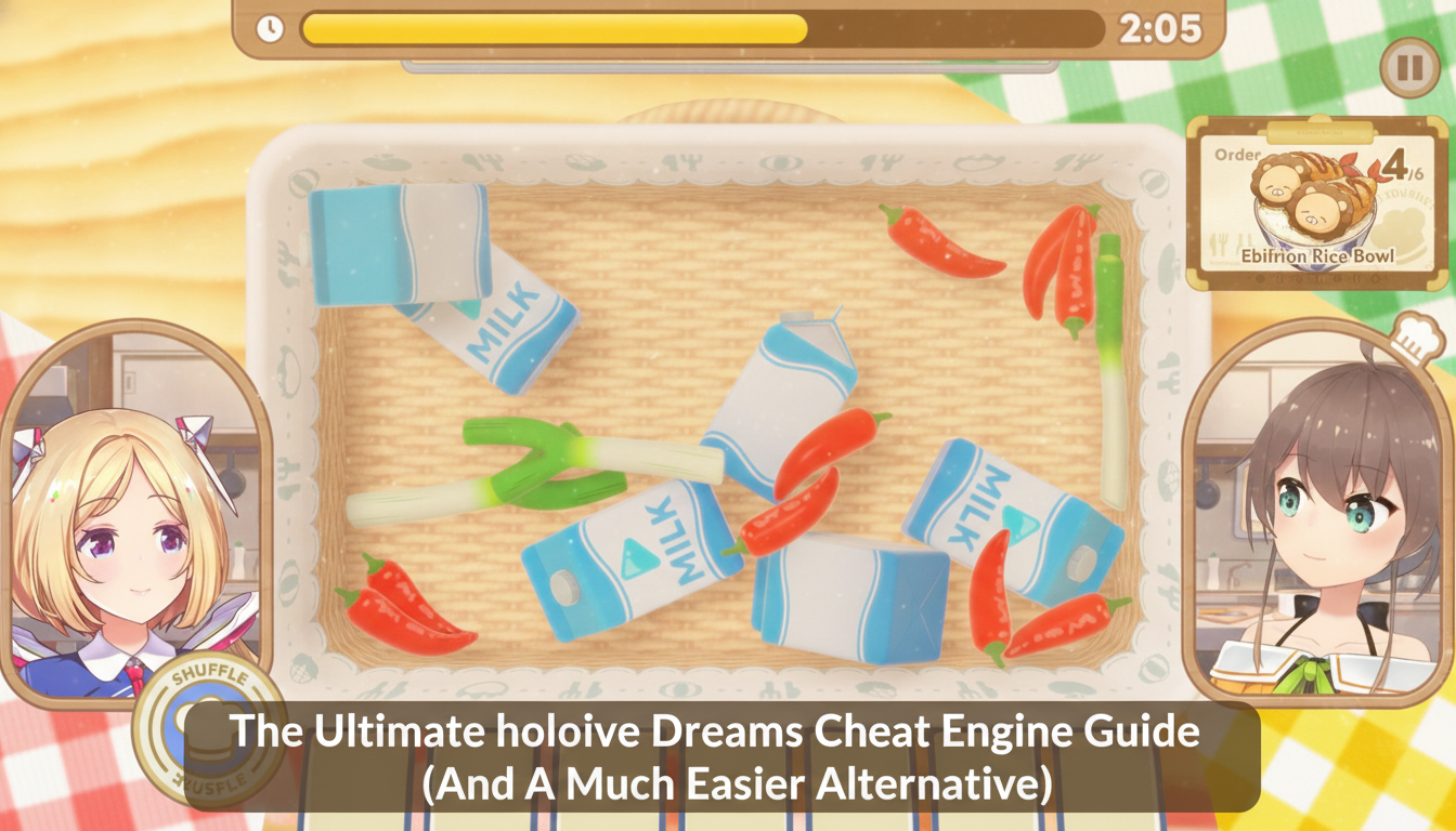 The Ultimate Hololive Dreams Cheat Engine guide thumbnail.