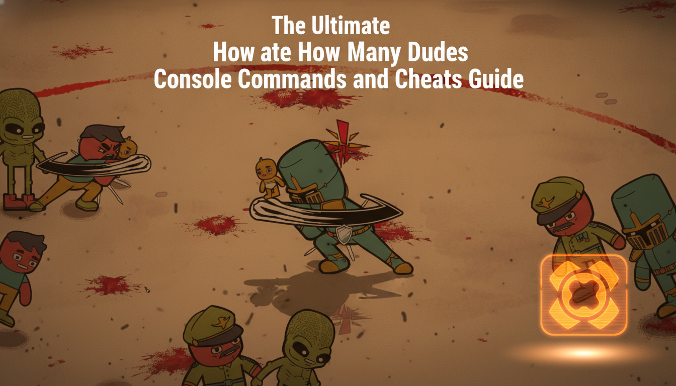 The Ultimate How Many Dudes Console Commands and Cheats Guide