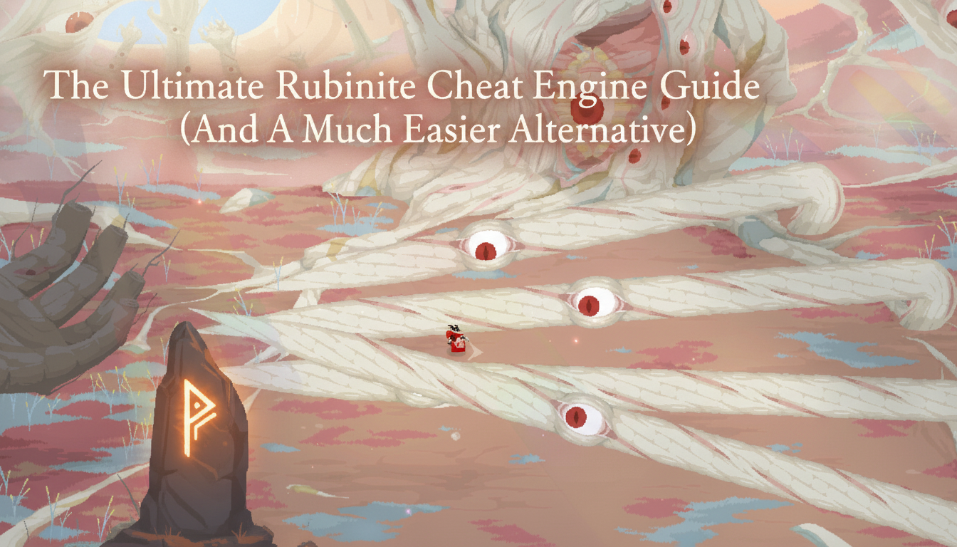 The Ultimate Rubinite Cheat Engine guide thumbnail.