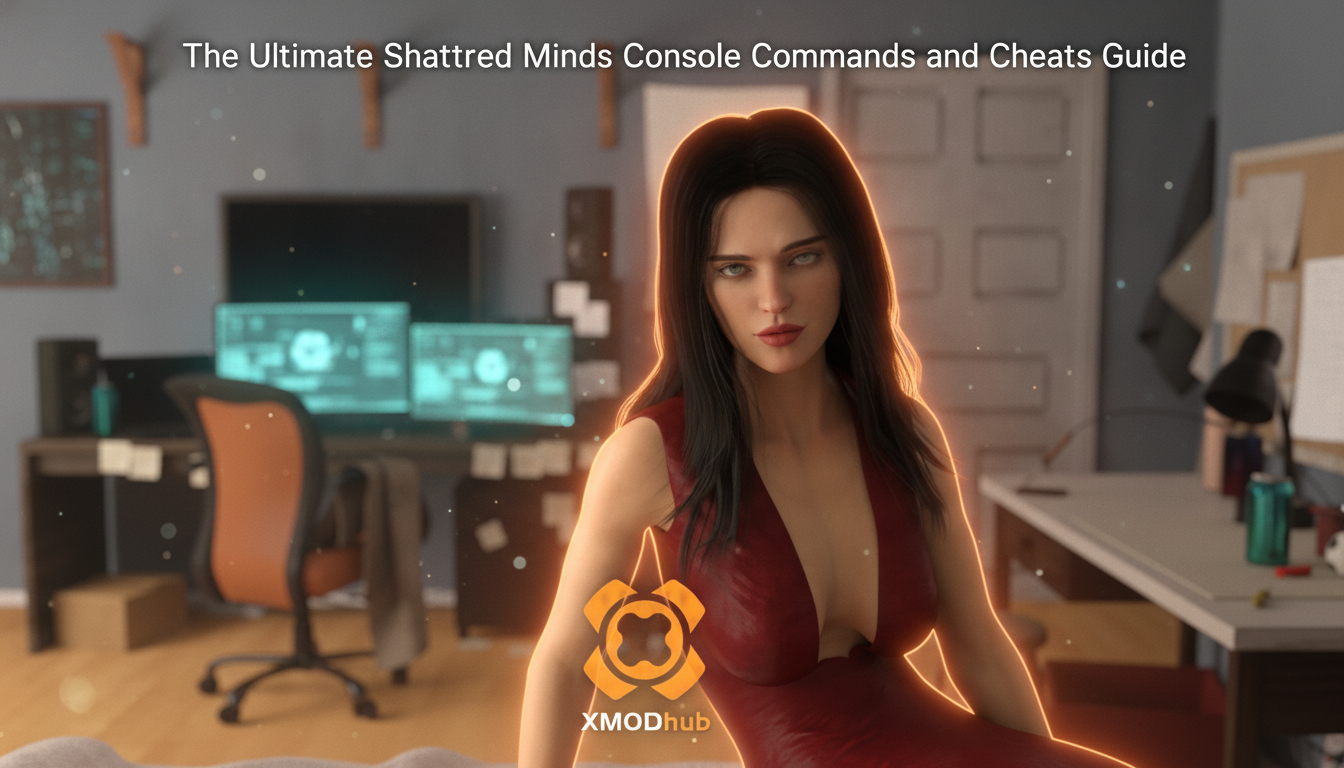 Shattered Minds console commands and cheats guide thumbnail.
