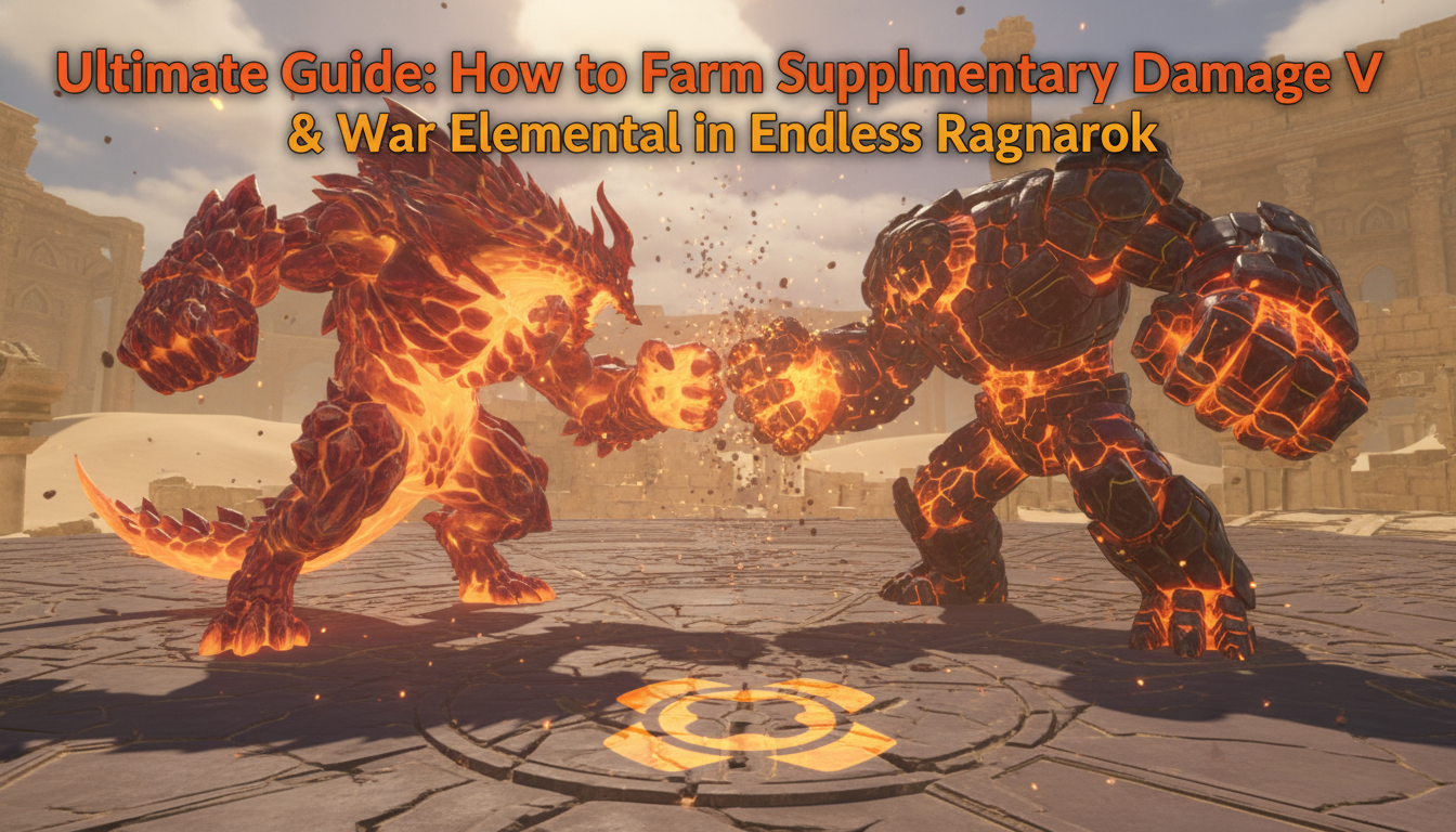 The Ultimate Guide to the Best Supreme Weapon Essence Farming Route in Endless Ragnarok Update