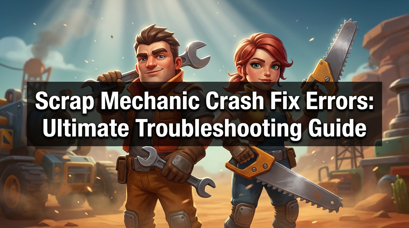 Scrap Mechanic Crash Fix Errors: Ultimate Troubleshooting Guide