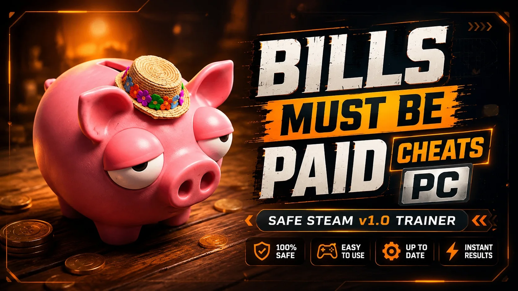 Bills Must Be Paid Mods, Cheats & Full Trainer Guide