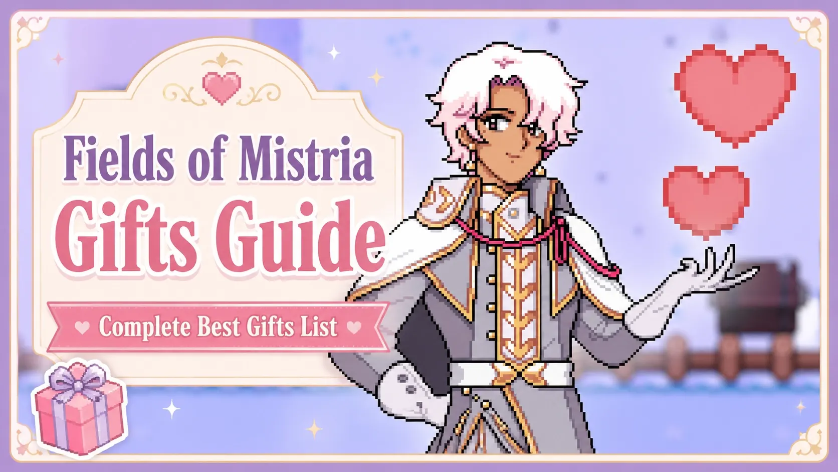 Guia de Presentes de Fields of Mistria: Lista Completa dos Melhores Presentes