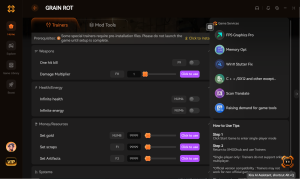 GRAIN ROT Trainers & Mods