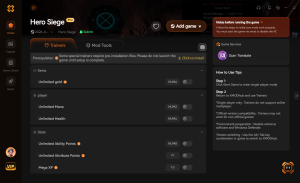 Trainers e Mods de Hero Siege — XMODHUB
