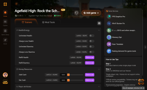 Cheats für Agefield High Rock the School mit XMODhub