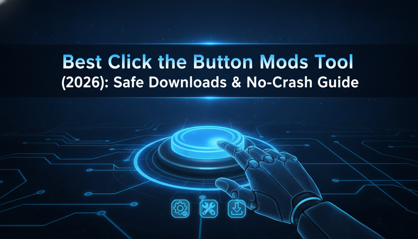 Best Click the Button Mods Tool (2026): Safe Downloads & No-Crash Guide