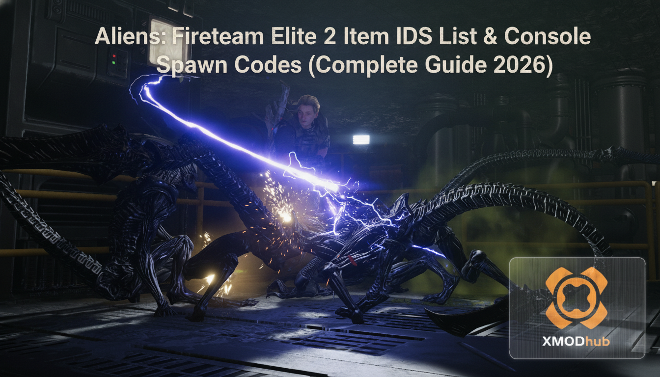 Aliens: Fireteam Elite 2 Item IDs List & Console Spawn Codes (Complete Guide 2026)