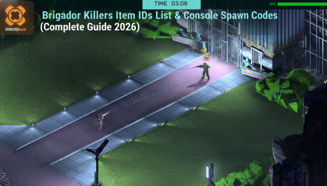 Brigador Killers Item IDs List & Console Spawn Codes (Complete Guide 2026)