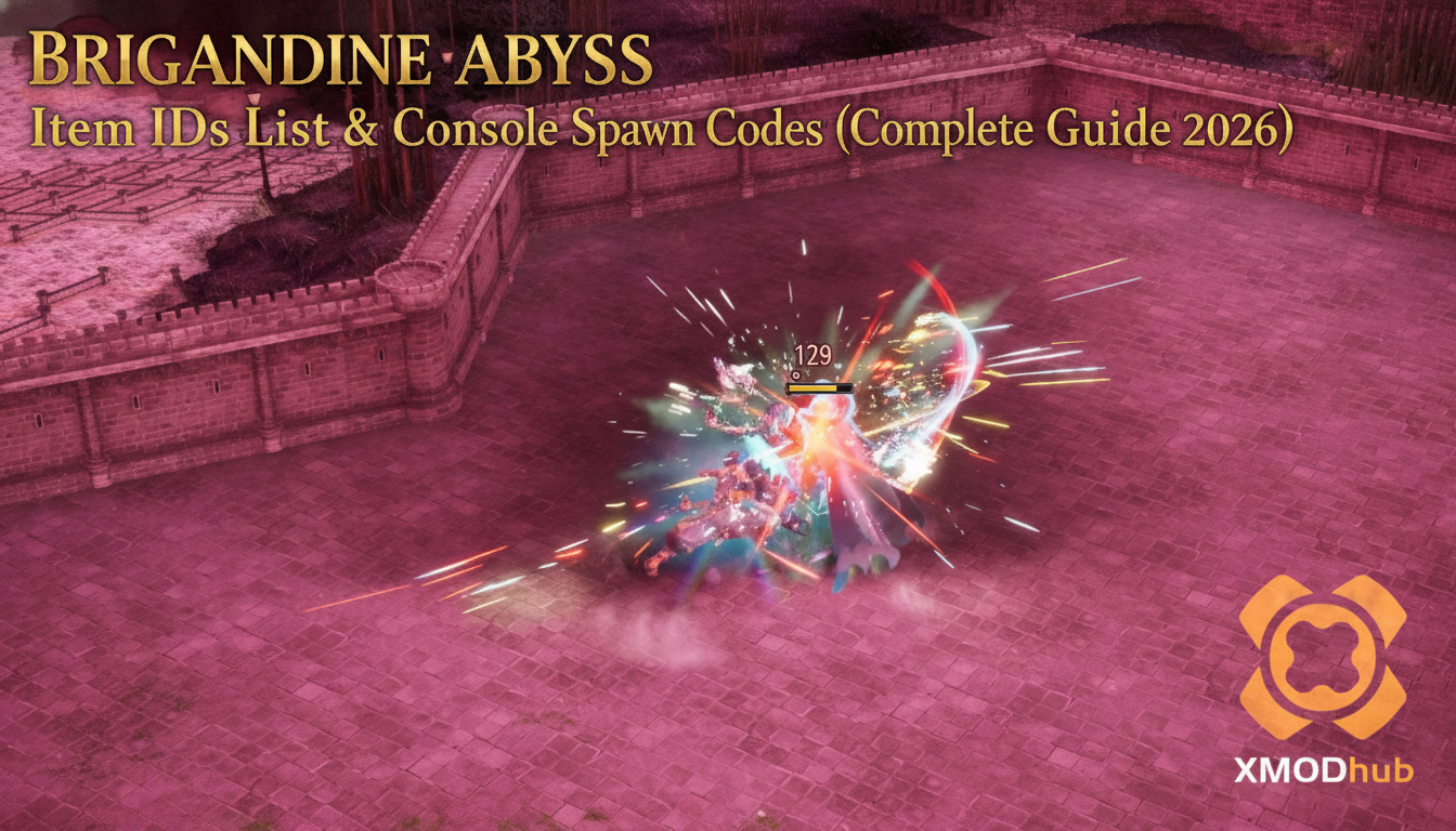 BRIGANDINE ABYSS Item IDs List & Console Spawn Codes (Complete Guide 2026)
