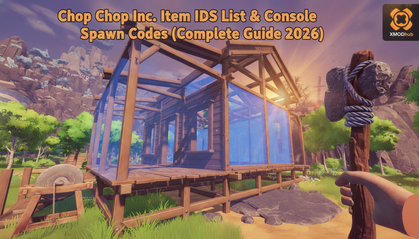 Chop Chop Inc. Item IDs & Spawn-Codes: Der ultimative Guide (2026)