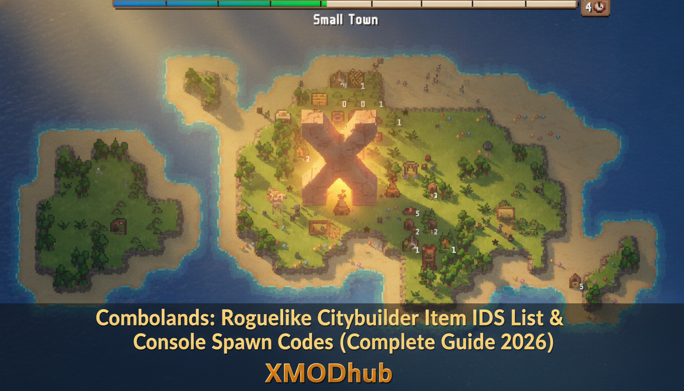 Combolands: Roguelike Citybuilder Item IDs List & Console Spawn Codes (Complete Guide 2026)