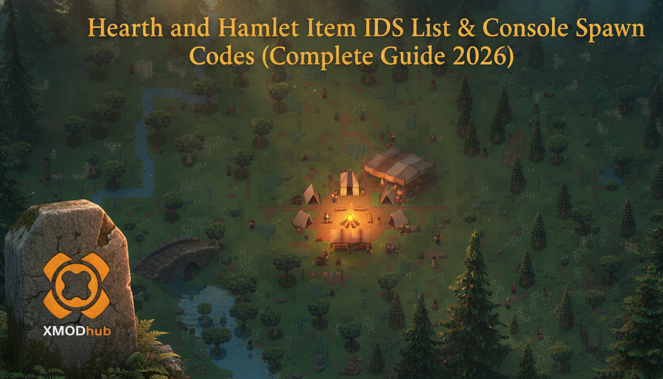 Hearth and Hamlet Item IDs List & Console Spawn Codes (Complete Guide 2026)
