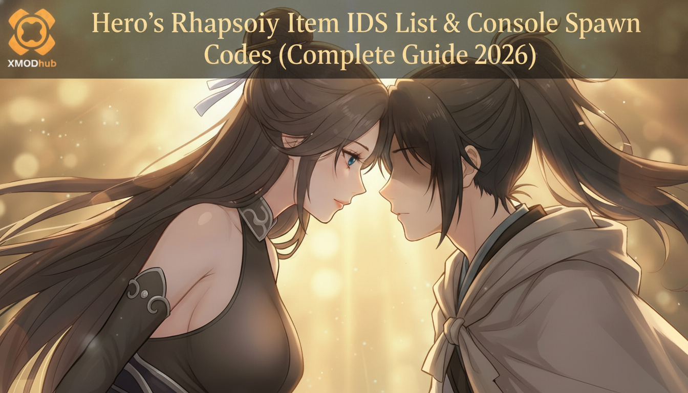 Hero’s Rhapsody Item IDs List & Console Spawn Codes (Complete Guide 2026)