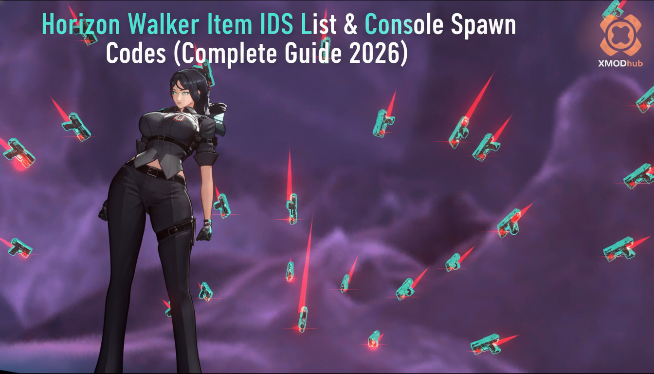 Horizon Walker Item IDs List & Console Spawn Codes (Complete Guide 2026)