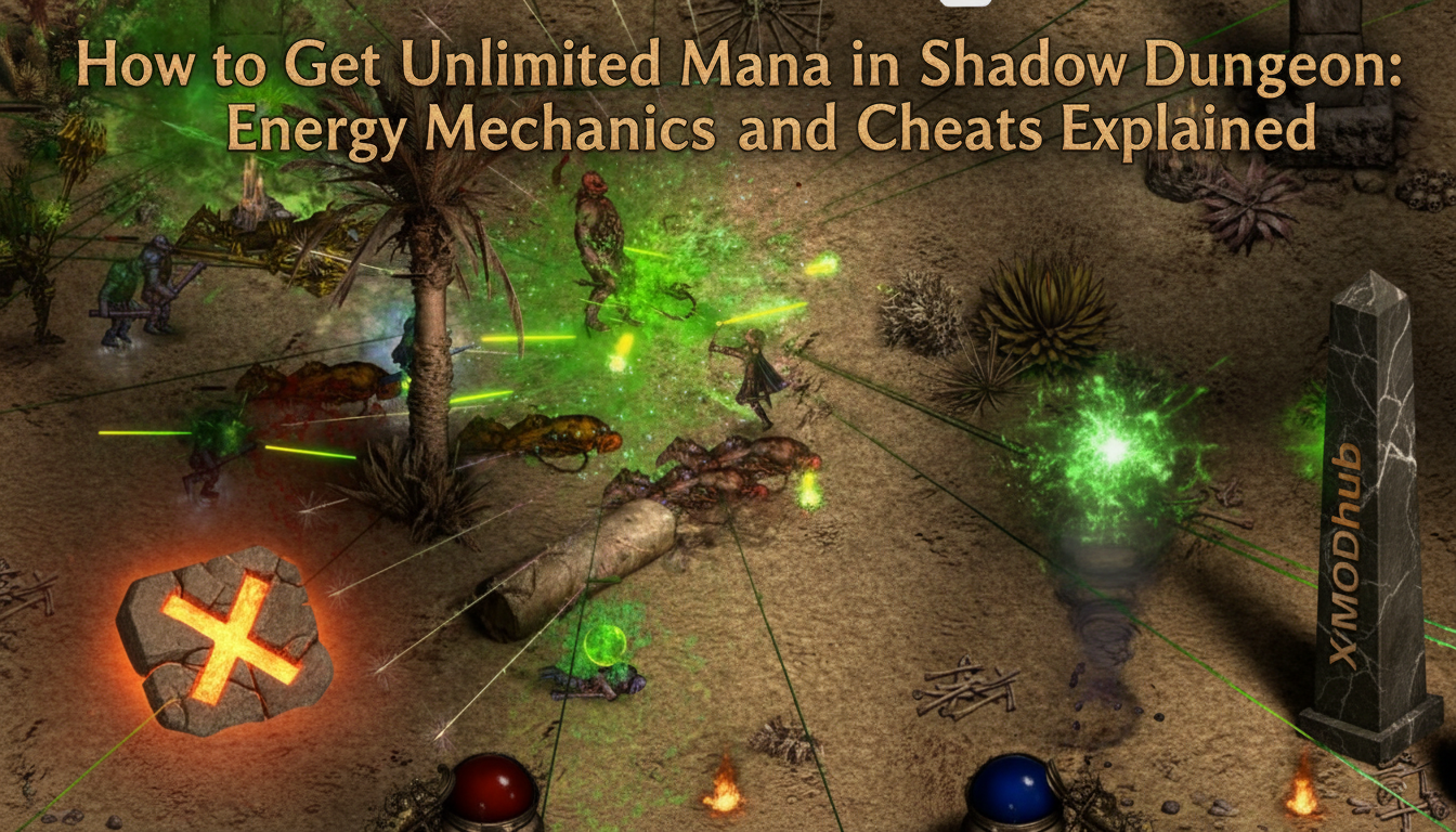 如何在 Shadow Dungeon 中獲得無限魔力：能量機制與作弊方法解析