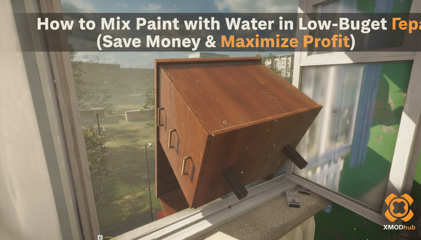 How to Mix Paint with Water in Low-Budget Repairs (Save Money & Maximize Profit)