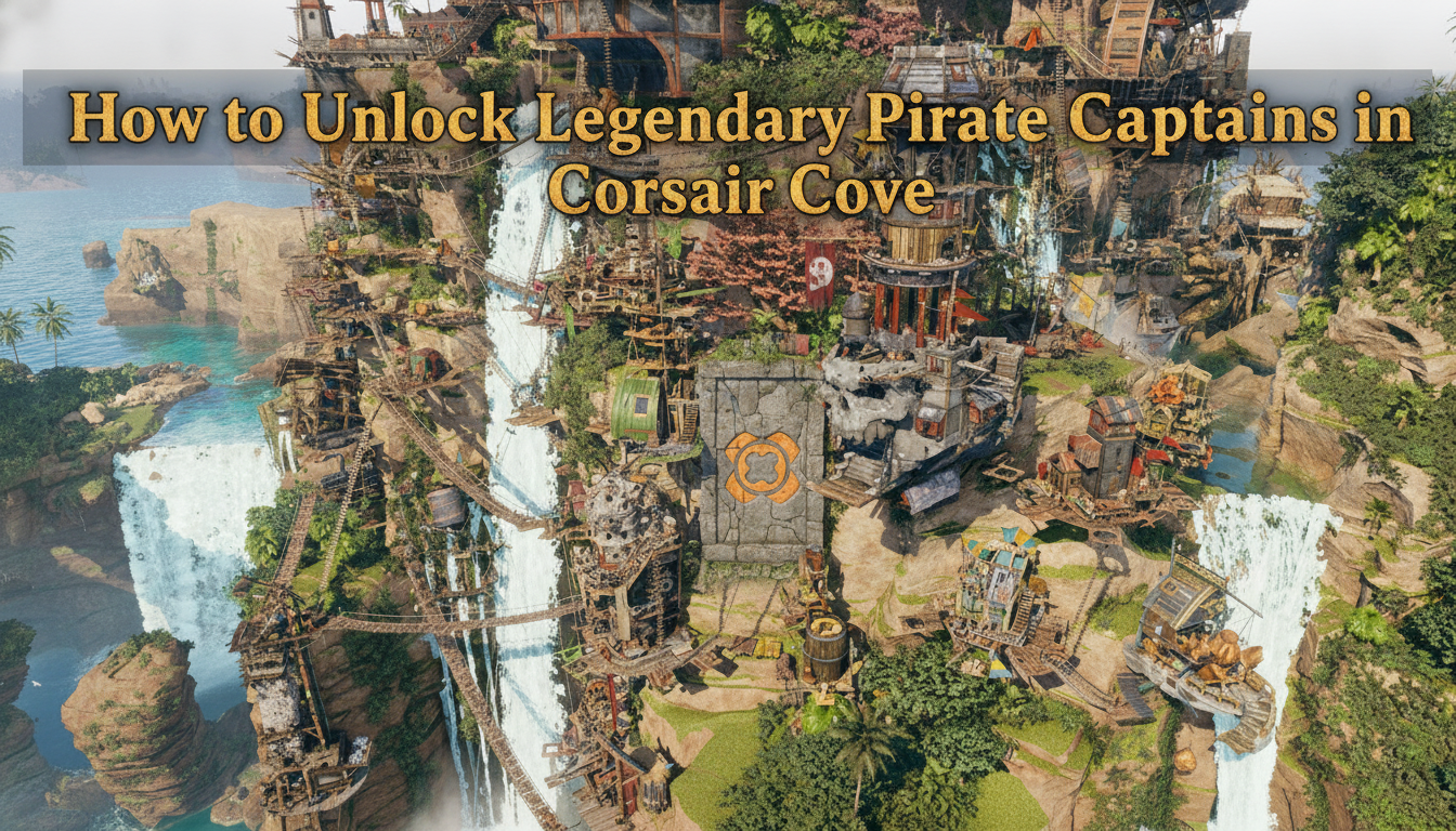 Wie du legendäre Piratenkapitäne in Corsair Cove freischaltest
