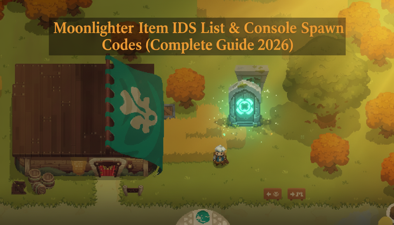Moonlighter: Все ID предметов и команды для спавна (Полный гайд 2026)