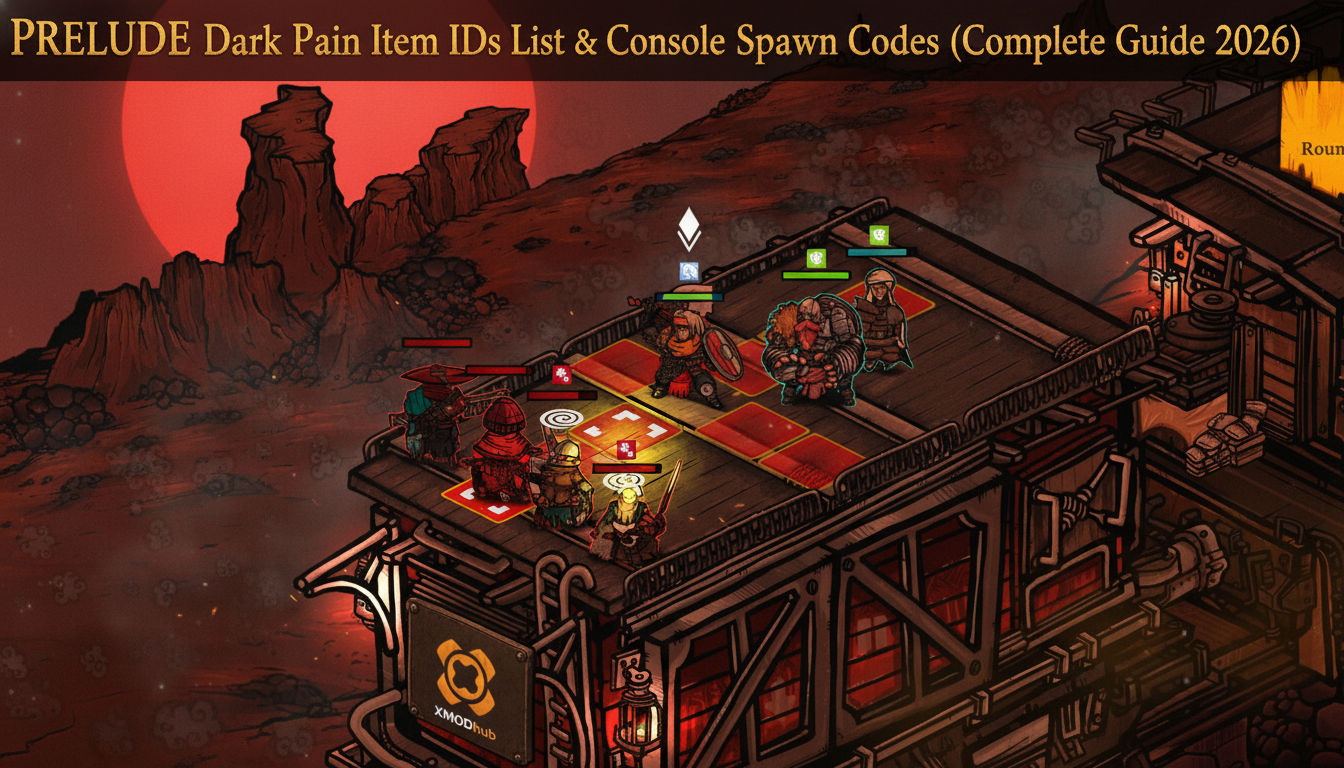 PRELUDE Dark Pain 物品ID列表與主控台生成碼:完整攻略 (2026)