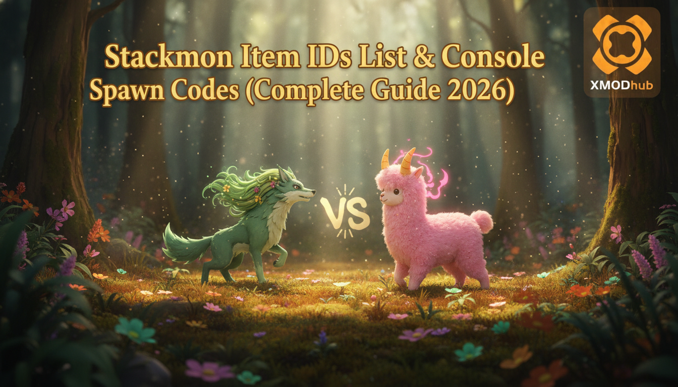 Stackmon Item IDs List & Console Spawn Codes (Complete Guide 2026)