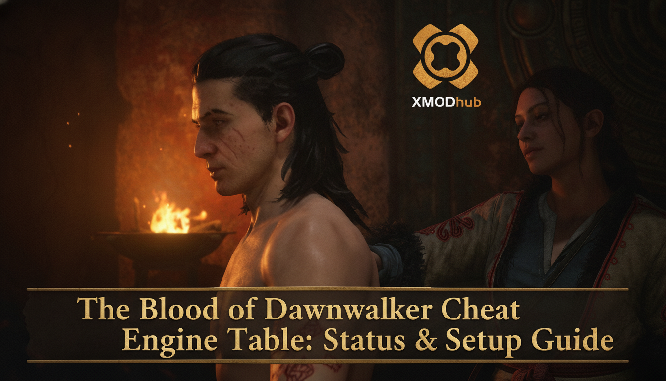 The Blood of Dawnwalker Cheat Engine Table: Status & Setup Guide