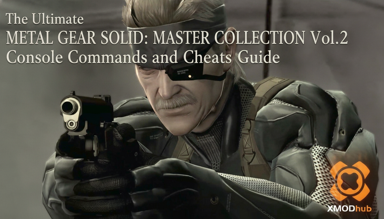 The Ultimate METAL GEAR SOLID: MASTER COLLECTION Vol.2 Console Commands and Cheats Guide