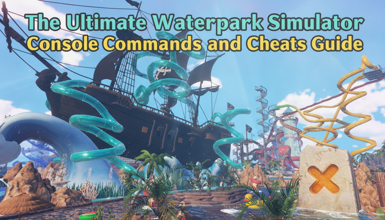 Полный гайд по читам и консольным командам в Waterpark Simulator