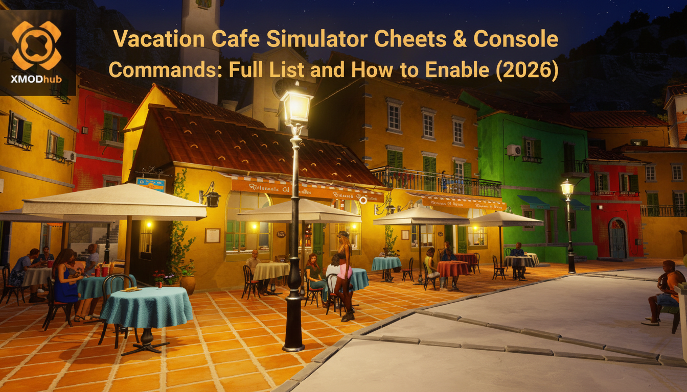 Vacation Cafe Simulator Cheats & Console Commands: Full List and How to Enable (2026)