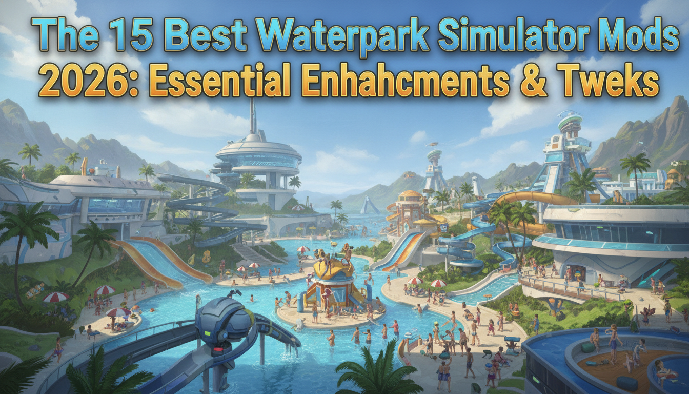 15 лучших модов для Waterpark Simulator в 2026 году: незаменимые улучшения и настройки
