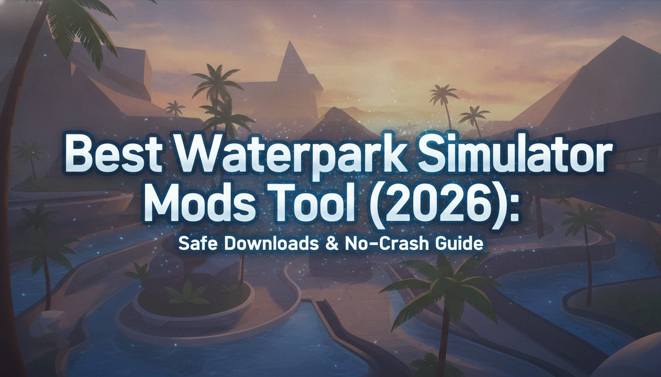 Лучшие инструменты для модов Waterpark Simulator (2026): Безопасные загрузки и гайд без вылетов