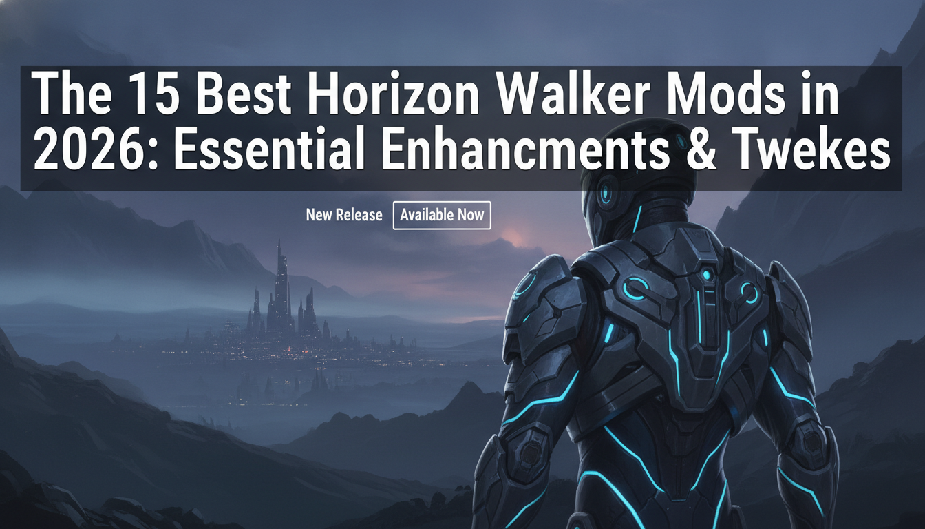 The 15 Best Horizon Walker Mods in 2026: Essential Enhancements & Tweaks