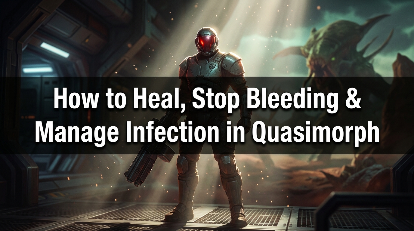 How to Heal, Stop Bleeding & Manage Infection in Quasimorph