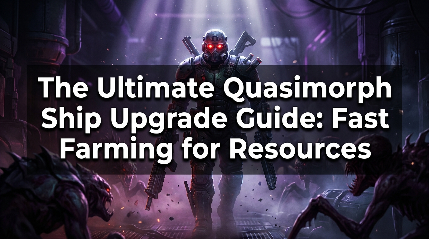 The Ultimate Quasimorph Ship Upgrade Guide: Fast Farming for Resources