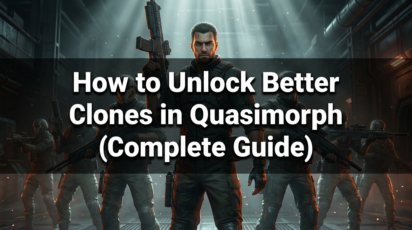 How to Unlock Better Clones in Quasimorph (Complete Guide)