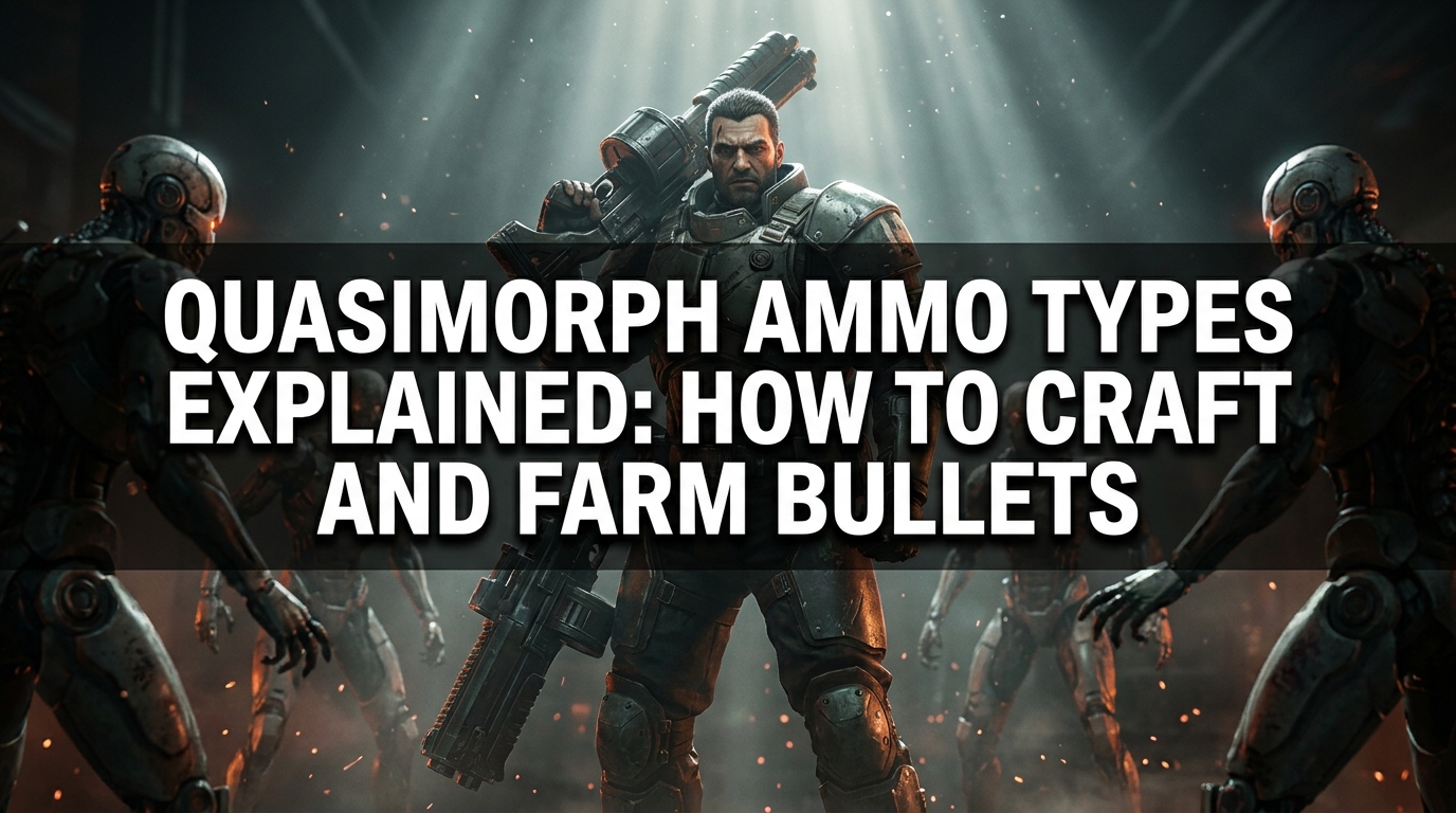 Quasimorph Ammo Types Explained: How to Craft and Farm Bullets