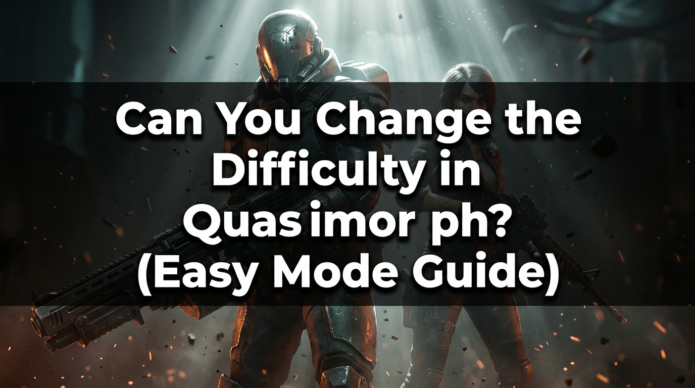 Can You Change the Difficulty in Quasimorph? (Easy Mode Guide)
