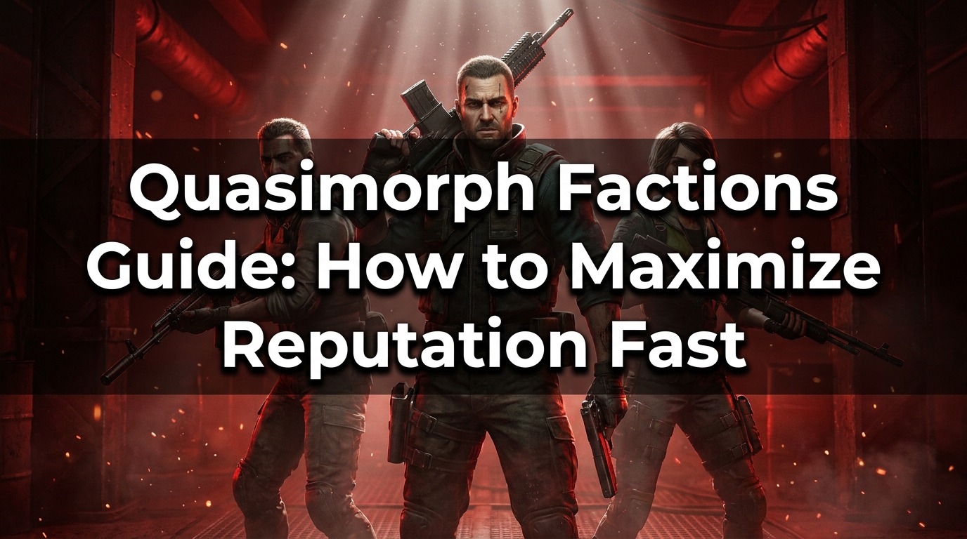 Quasimorph Factions Guide: How to Maximize Reputation Fast
