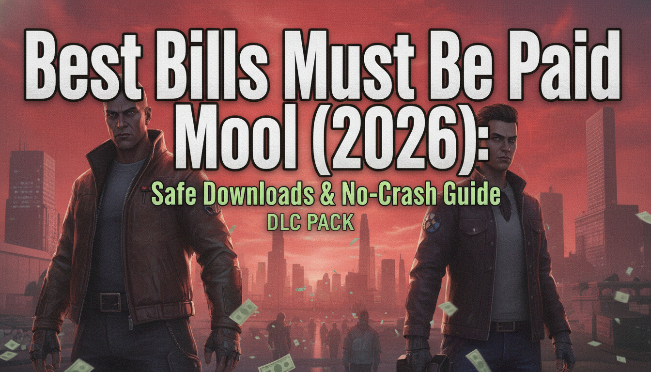 Best Bills Must Be Paid Mods Tool (2026): Safe Downloads & No-Crash Guide