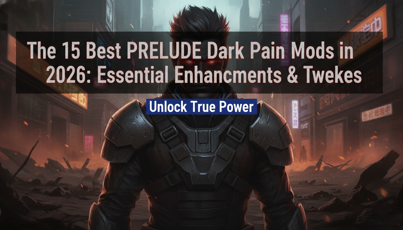 2026 年 15 款最佳 PRELUDE Dark Pain 模組:必備強化與調整