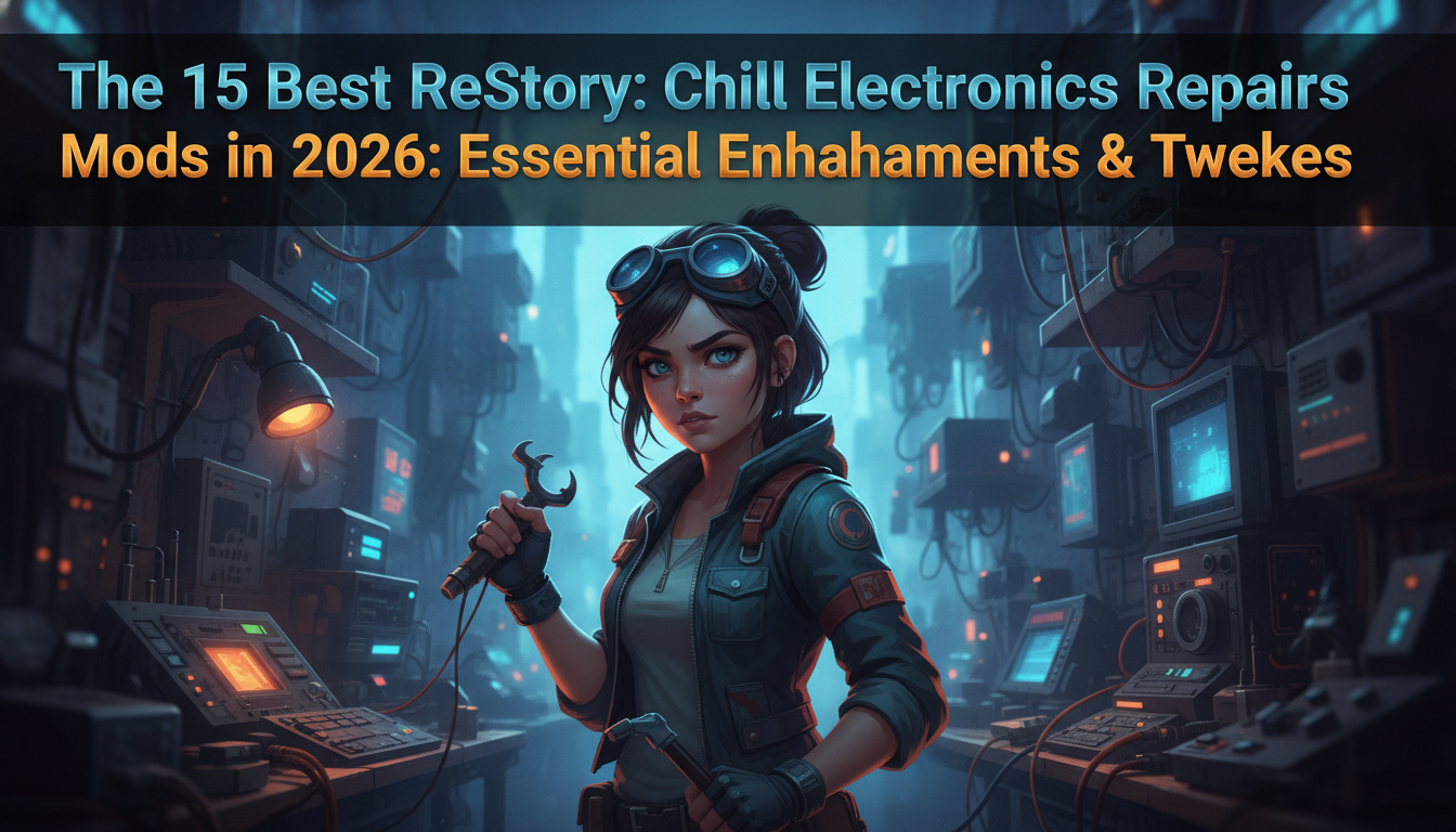 15 лучших модов для ReStory: Chill Electronics Repairs в 2026 году: незаменимые улучшения и настройки