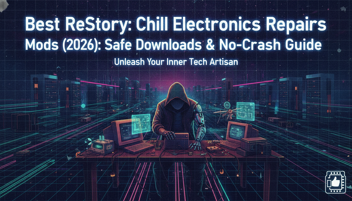 Лучшие инструменты для модов ReStory: Chill Electronics Repairs (2026): Безопасные загрузки и гайд без вылетов