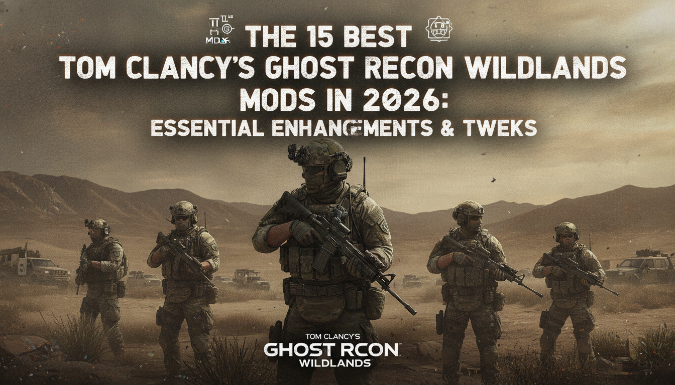 The 15 Best Tom Clancy’s Ghost Recon Wildlands Mods in 2026: Essential Enhancements & Tweaks