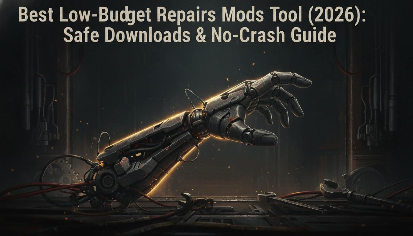 Best Low-Budget Repairs Mods Tool (2026): Safe Downloads & No-Crash Guide