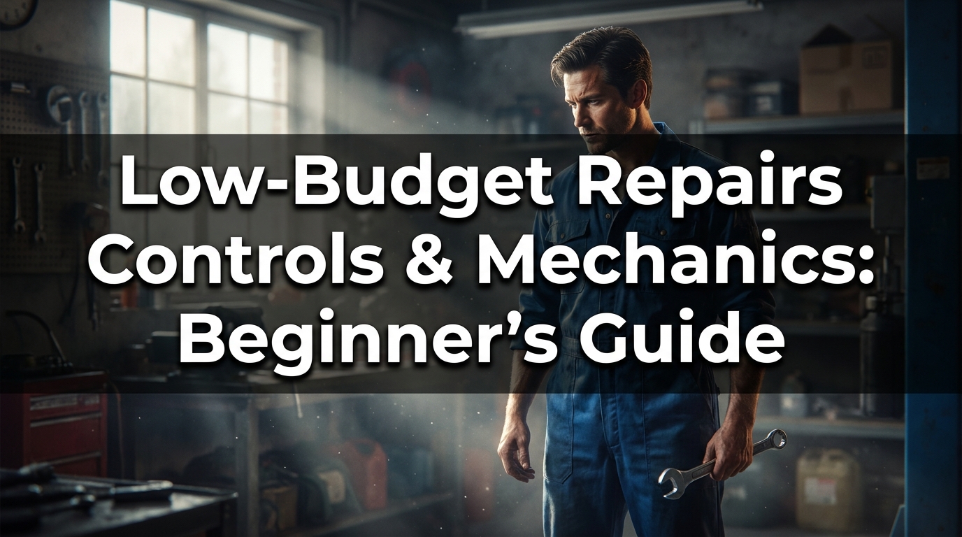 Low-Budget Repairs Controls & Mechanics: Beginner’s Guide