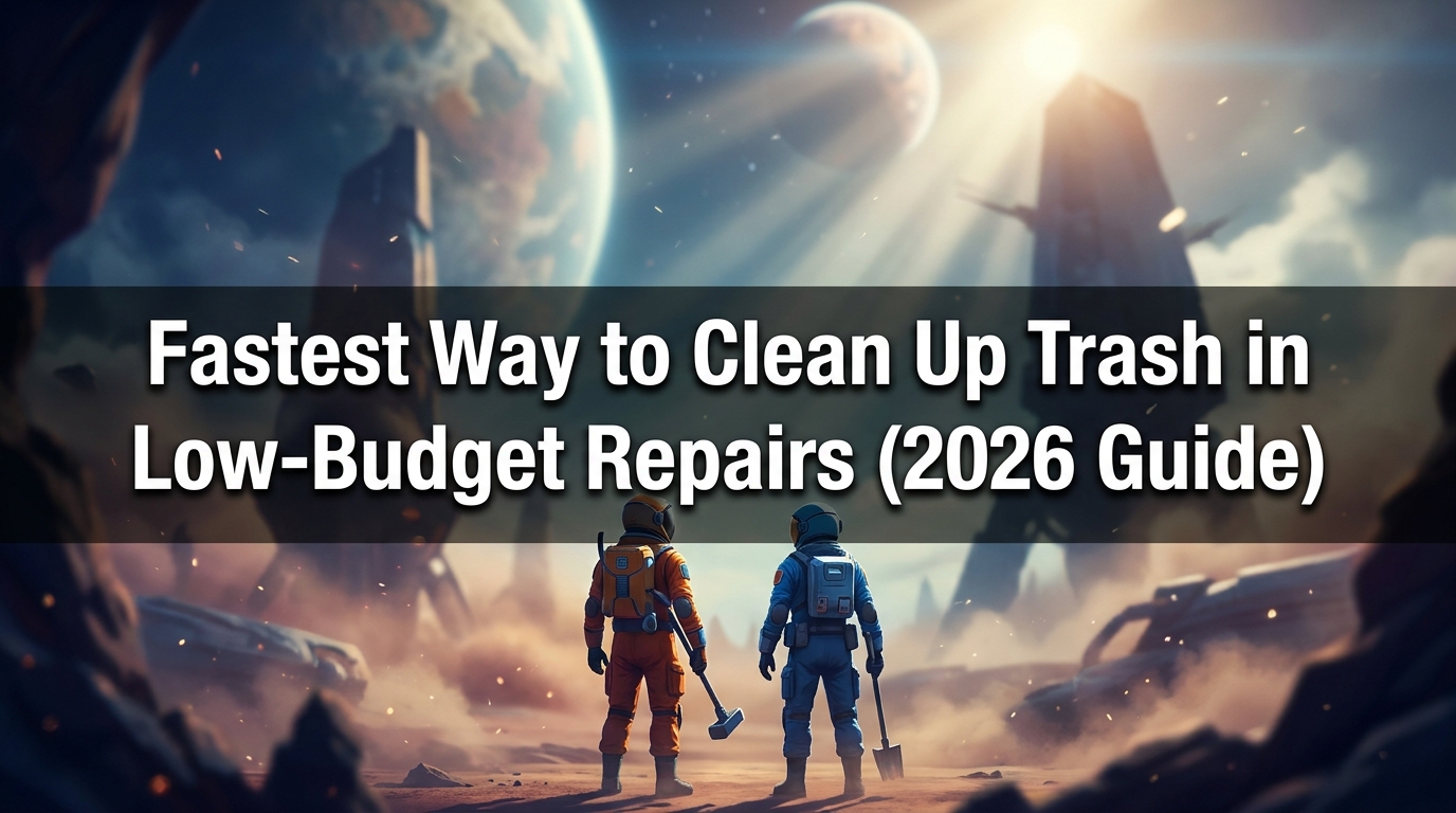 The Ultimate Guide: Fastest Way to Clean Up Trash in Low-Budget Repair