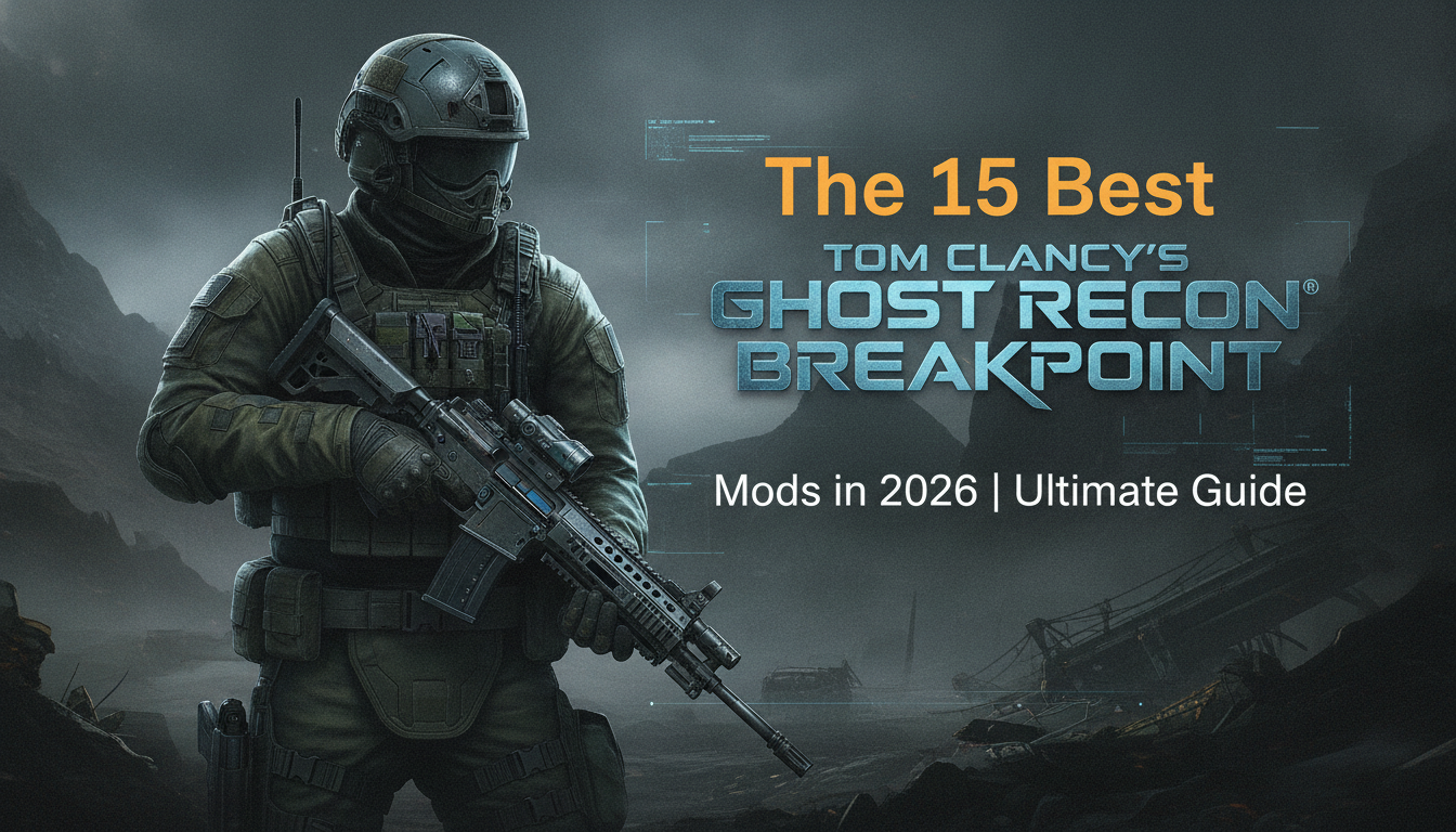 Os 15 Melhores Mods para Tom Clancy’s Ghost Recon® Breakpoint em 2026 | Guia Definitivo