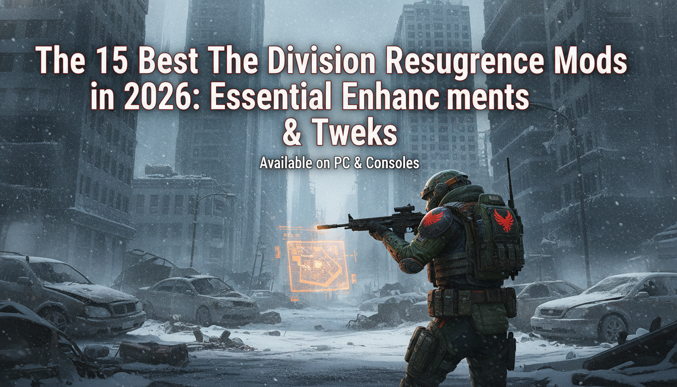 15 лучших модов для The Division Resurgence в 2026 году: незаменимые улучшения и настройки