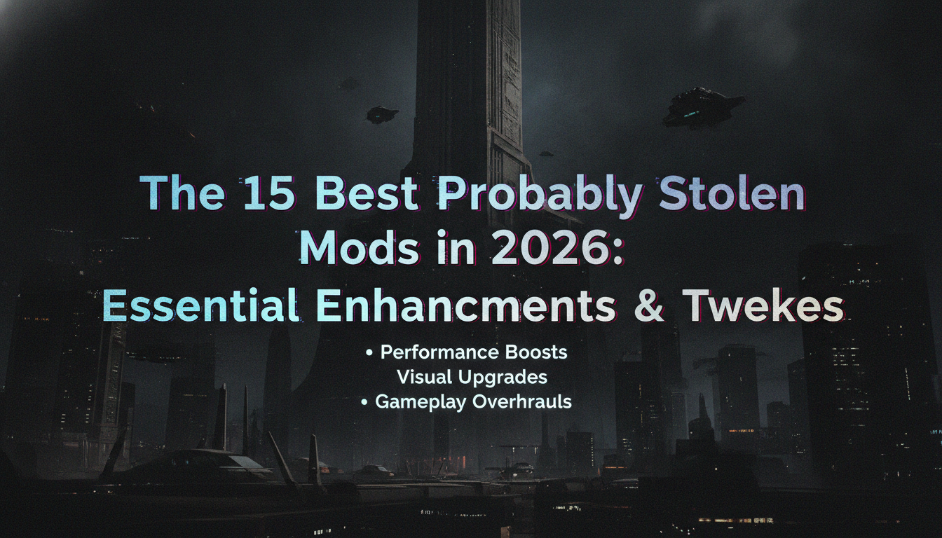 The 15 Best Probably Stolen Mods in 2026: Essential Enhancements & Tweaks